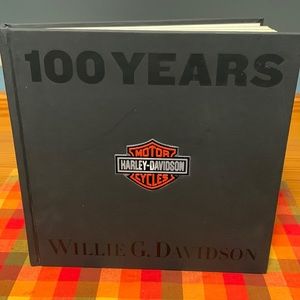 Harley Davidson 100 years Hard Cover Book